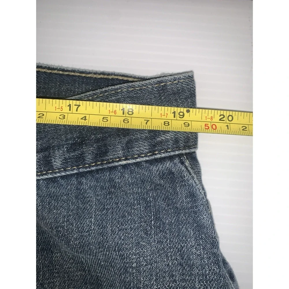 Levi's 569 Loose Straight Jeans Mens 38x32 Blue Y2K Denim Classic Medium Wash